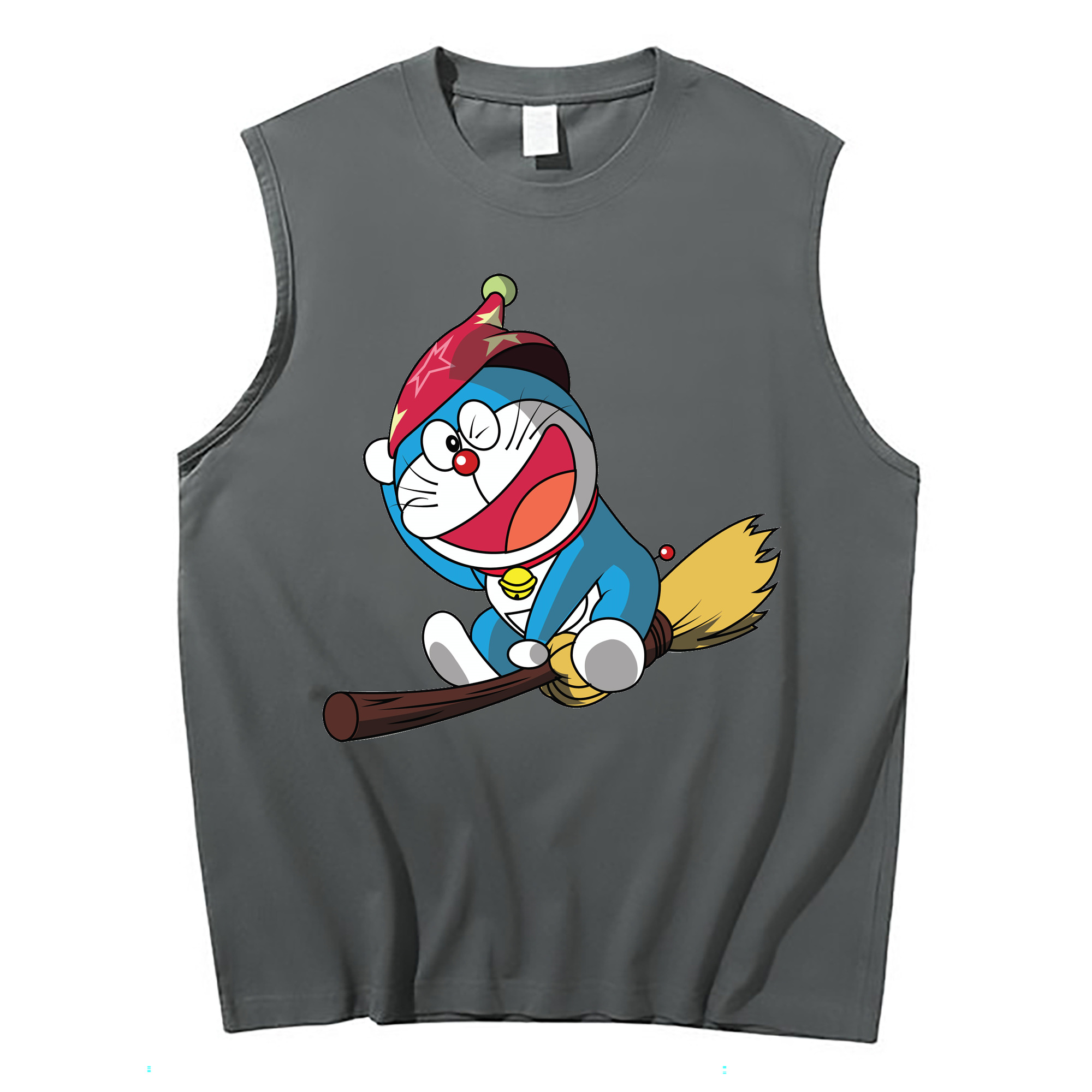 （画像用） ドラえもん Doraemon コットン100％タンクトップ（フロントプリント）